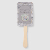 Labyrint: het is de enige eeuwige bruiloftsuil handwaaier (Voorkant)