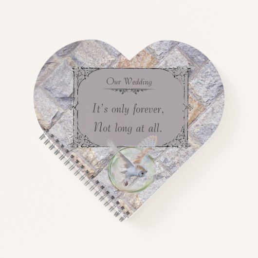 Labyrint: het is de enige eeuwige bruiloftsuil notitieboek (Voorkant)