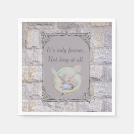 Labyrint: het is de enige eeuwige bruiloftsuil servet