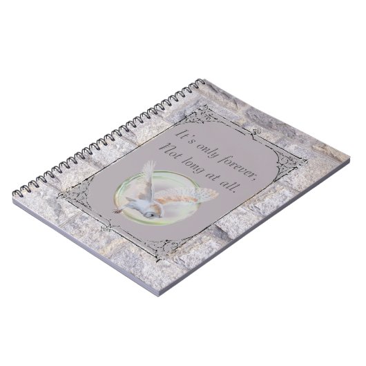 Labyrint: het is de enige eeuwige uil notitieboek (Linkerzijde)