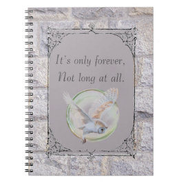 Labyrint: het is de enige eeuwige uil notitieboek