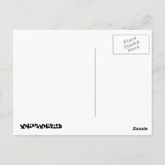 labyrint, het pad van de minste weerstand briefkaart (Achterkant)