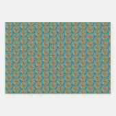 LABYRINT II Vlak Blad Verpakkend Document Inpakpapier Vel (Voorkant 3)