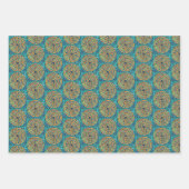 LABYRINT II Vlak Blad Verpakkend Document Inpakpapier Vel (Voorkant 2)