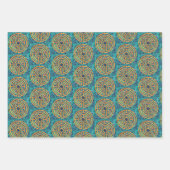 LABYRINT II Vlak Blad Verpakkend Document Inpakpapier Vel (Voorkant)