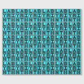 Labyrint, ingewikkeld doolhof cadeaupapier (Vlak)