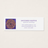 LABYRINT MOZAÏEK Mini Visitekaartje (Voorkant)