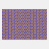 LABYRINT MOZAÏEK Vlak Blad Verpakkend Document Inpakpapier Vel (Voorkant 3)