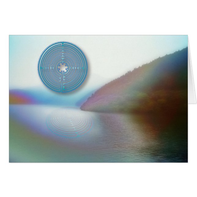 labyrint over water (Voorkant Horizontaal)