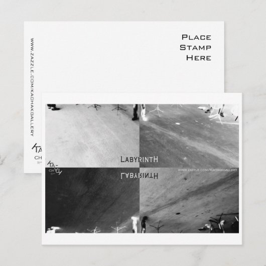LABYRINT - POST KAARTEN (Voorkant / Achterkant)