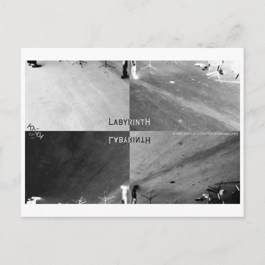 LABYRINT - POST KAARTEN (Voorkant)
