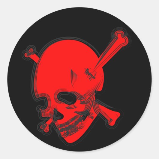 Labyrint Roger #1 Ronde Sticker (Voorkant)