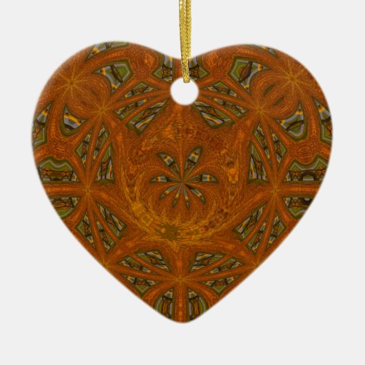 Labyrint Sieraad Keramisch Ornament (Voorkant)