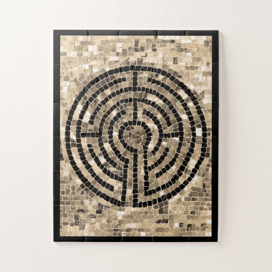 LABYRINT V 11x14 Grote Stukken Puzzel (Verticaal)