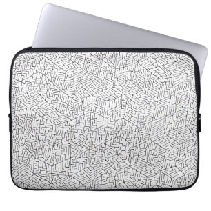 labyrint van succes laptop sleeve