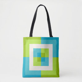 labyrint van verse snede tote bag