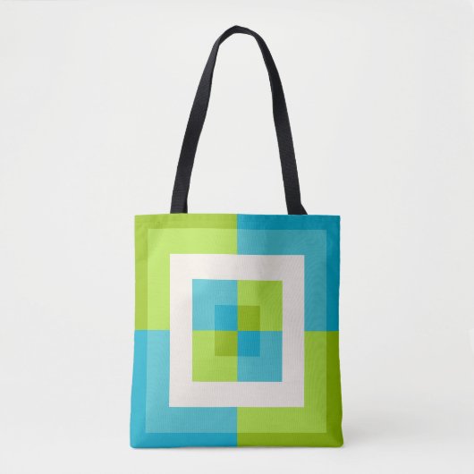 labyrint van verse snede tote bag (Voorkant)