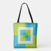 labyrint van verse snede tote bag (Achterkant)