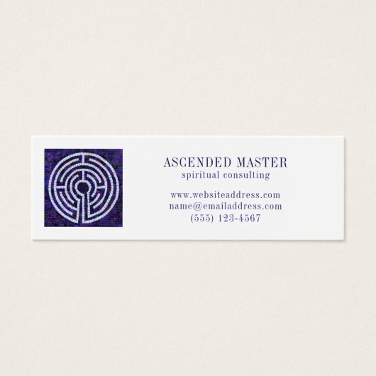 LABYRINT VIII Mini Visitekaartje (Voorkant)