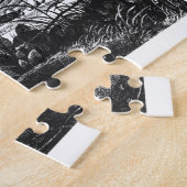 Labyrinth at Heidelberg, Hortus Palatinus (gravi) Legpuzzel (Zijkant)