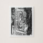 Labyrinth at Heidelberg, Hortus Palatinus (gravi) Legpuzzel (Verticaal)