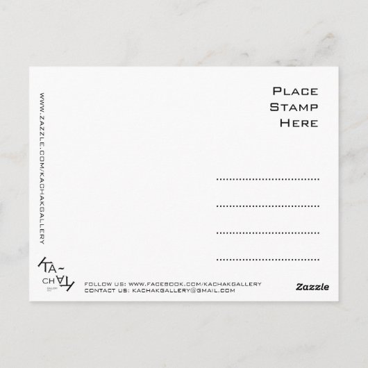 LABYRINTH BRIEFKAART (Achterkant)