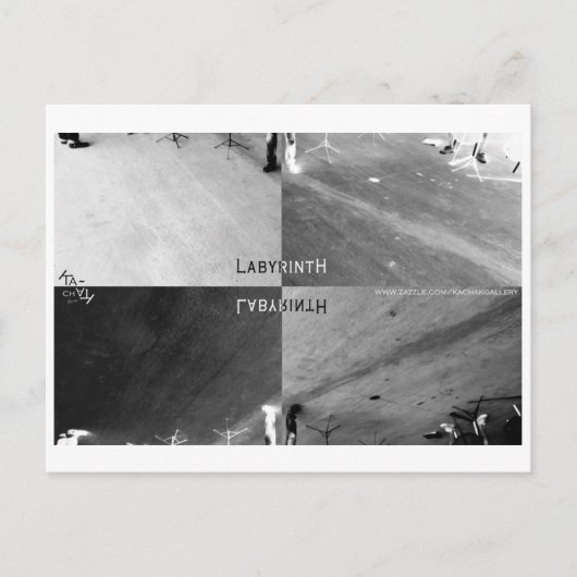 LABYRINTH BRIEFKAART (Voorkant)