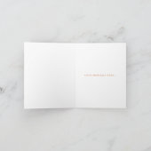 Labyrinth Cirkel Pattern Note Card - Peach Bedankkaart (Binnen)