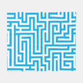 Labyrinth Fleece Deken (Voorkant (Horizontaal))