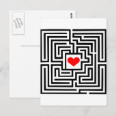 Labyrinth - Heart Briefkaart (Voorkant / Achterkant)