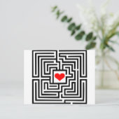 Labyrinth - Heart Briefkaart (Staand voorkant)