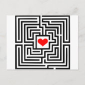 Labyrinth - Heart Briefkaart (Voorkant)