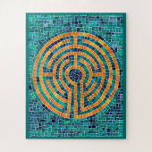 LABYRINTH II 16x20 Grote Stukken Puzzel Legpuzzel (Verticaal)