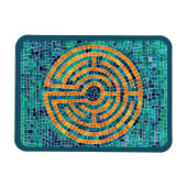 LABYRINTH II 3x4 flexibele magneet - groen (Horizontaal)