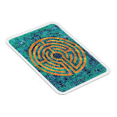 LABYRINTH II 3x4 Flexibele Magneet - Wit (Rechterzijde)