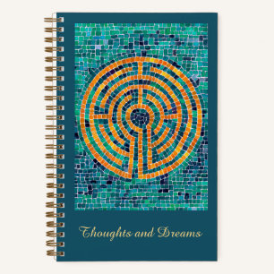 LABYRINTH II 5.5x8.5 Spiraalvormig Notitieboek