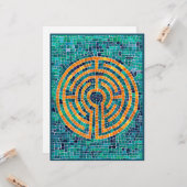 LABYRINTH II 6.5x8.75 Vlakke Kaart (Voorkant / Achterkant in situ)