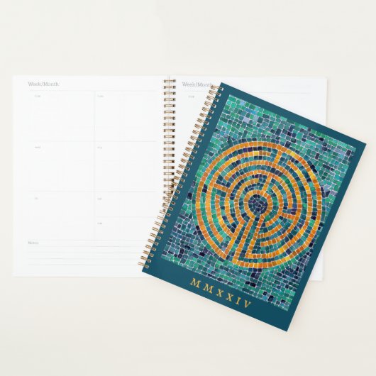 LABYRINTH II 8.5x11 Planner + Tekst (Display)