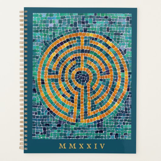 LABYRINTH II 8.5x11 Planner + Tekst (Voorkant)