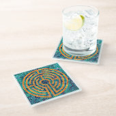 LABYRINTH II Onderzetter - Wit (Schuin)