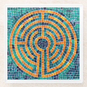 LABYRINTH II Onderzetter - Wit