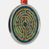 LABYRINTH II Premium rond Ornament (Rechts)