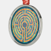 LABYRINTH II Premium rond Ornament (Links)