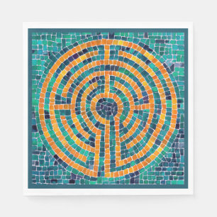 LABYRINTH II Standaard Lunch Papier Servetten - Gr