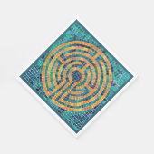 LABYRINTH II Standaard Lunch Papier Servetten - Gr (Hoek)