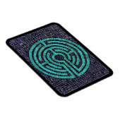 LABYRINTH III 3x4 Flexibele magneet - Zwart (Rechterzijde)