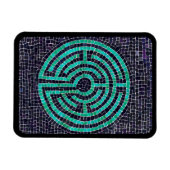 LABYRINTH III 3x4 Flexibele magneet - Zwart (Horizontaal)