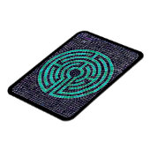 LABYRINTH III 3x4 Flexibele magneet - Zwart (Linkerzijde)