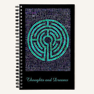 LABYRINTH III 5.5x8.5 Spiraalvormig Notitieboek