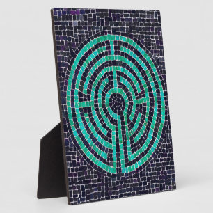 LABYRINTH III 8x10 Plaque met Ezel Fotoplaat